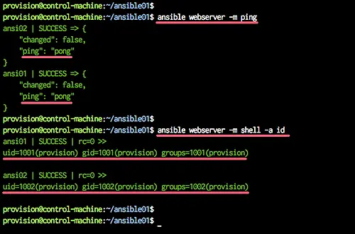 Testare Ansible