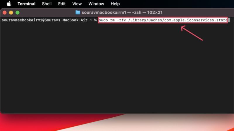 Terminal-Befehl 1