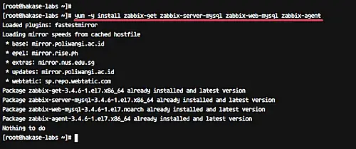 Installa Zabbix