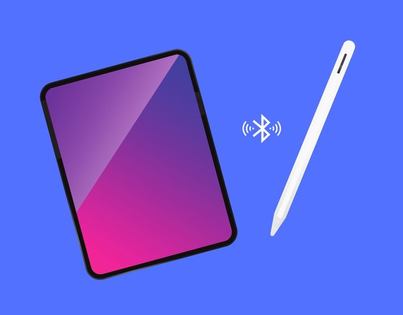 Apple PencilをiPadにペアリングする