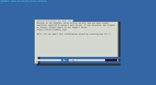 Installer iRedMail