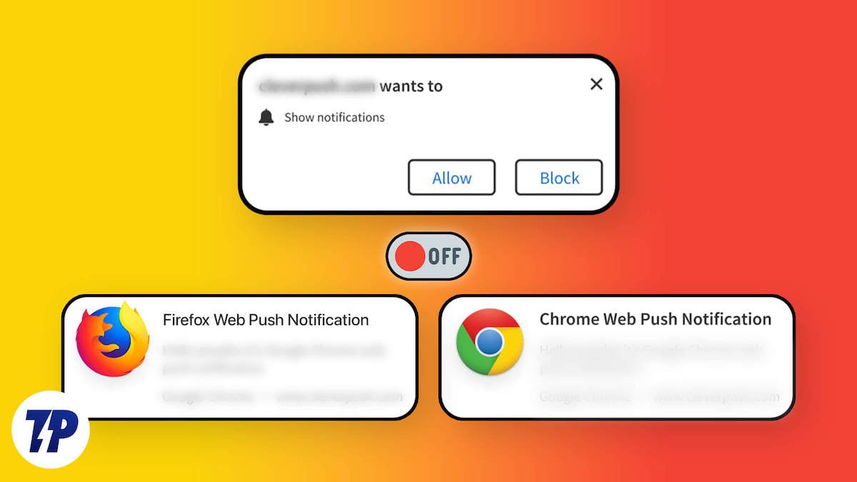 comment désactiver les notifications push sur chrome et firefox