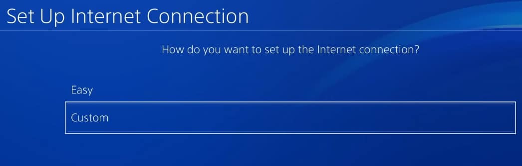 Изменить DNS на PS4