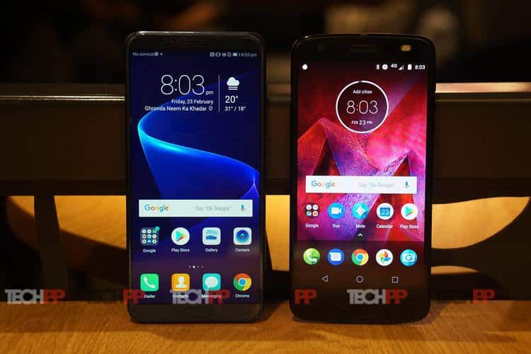 moto z2 force vs honor view 10: the force has a honorable rival - moto z2 force honor v10 7