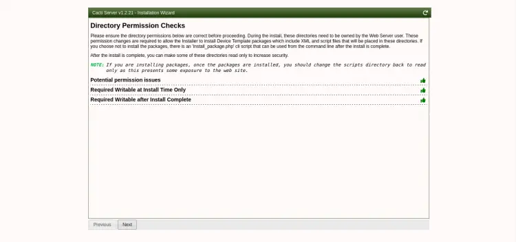 Controlli permessi directory