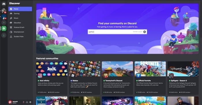 trouver des serveurs discord à rejoindre sur discord