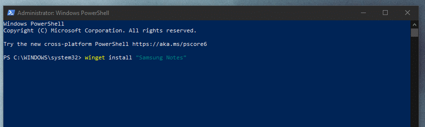 Установить Samsung Notes