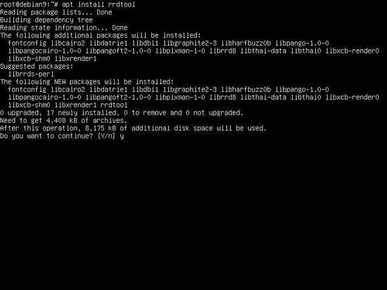 Installa rrdtool