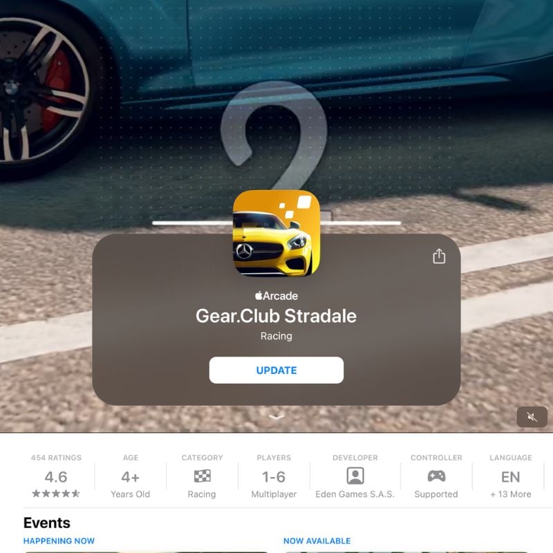gear club , le jeu de course