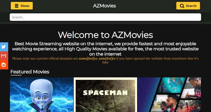az movies - alternativas ao solarmovie