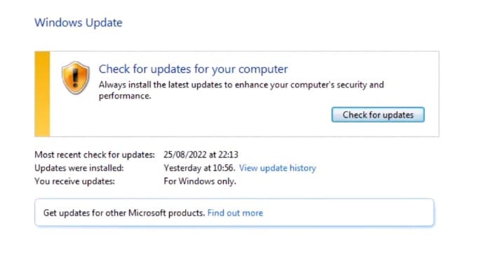 Windows 7 KB4534310 다운로드