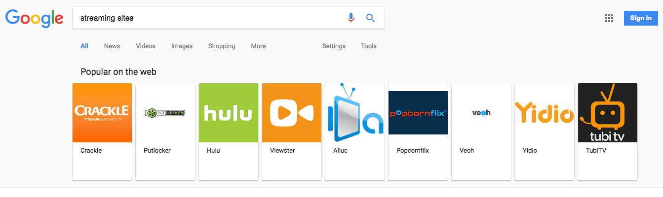 Google sta promuovendo i ‘migliori siti torrent’ nei risultati di ricerca
