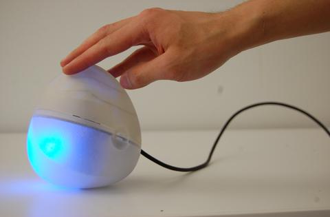 huevo de calidad del aire internet de las cosas