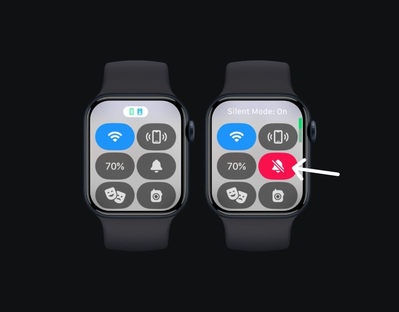 come mettere le notifiche in modalità silenziosa su apple watch