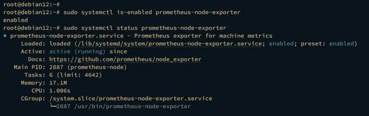 node exporter service
