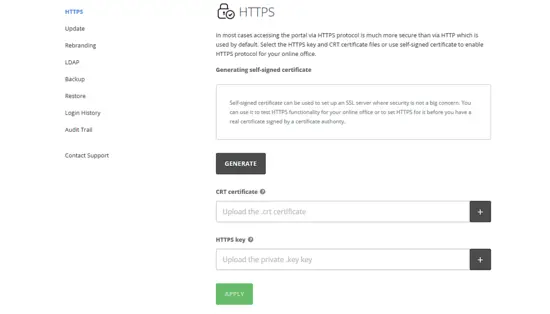 OnlyOfficeへのhttpsアクセスを有効にする