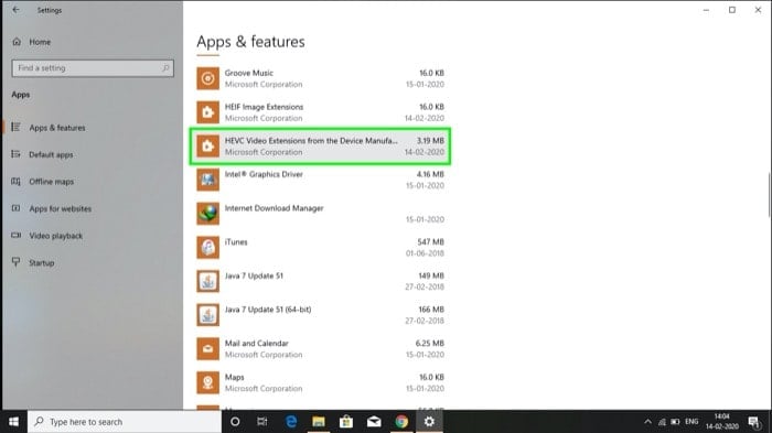 come abilitare il supporto e aprire file heif e hevc su windows 10 - come risolvere le estensioni heif e hevc che non funzionano su windows 10 5