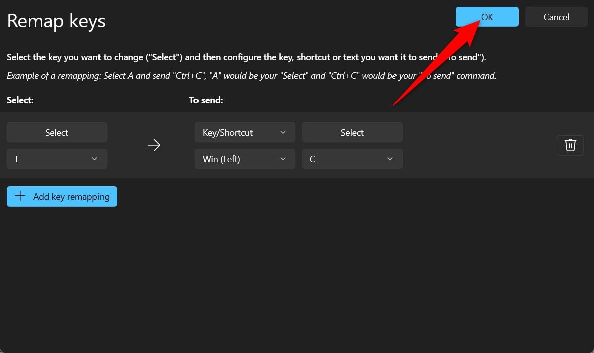 reasignar copilot en windows 11 a otra tecla