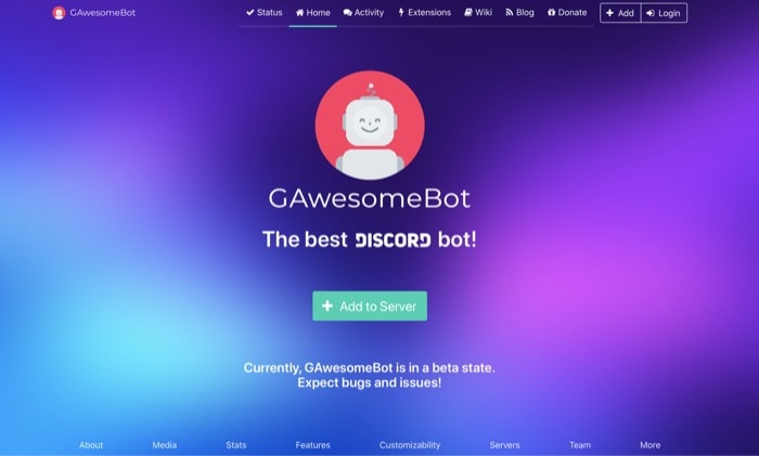 топ 10 полезных ботов discord для управления вашим сервером - gawesome bot
