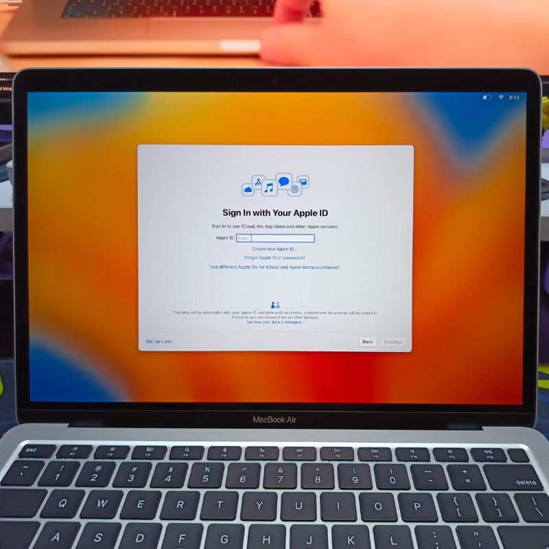вход в вашу учетную запись apple id