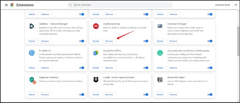 extensões do google chrome