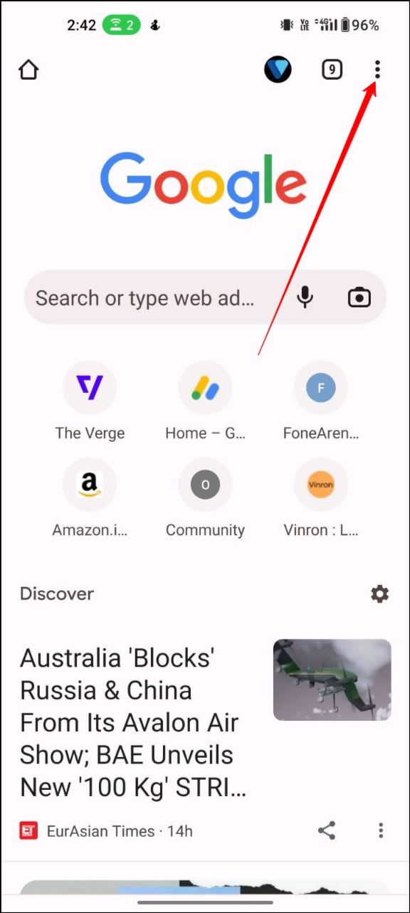 google-chrome-home-page-android