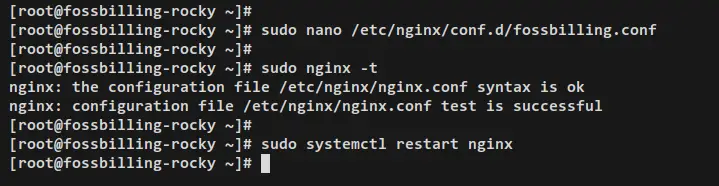 configuration serveur nginx