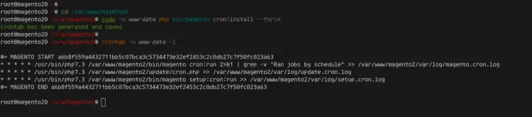 Magento Cronを設定し、書き込み権限を削除