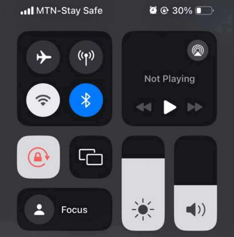 Modo avión de iPhone