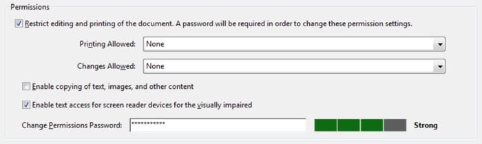 adobe acrobat을 사용하여 pdf에 비밀번호 보호하기