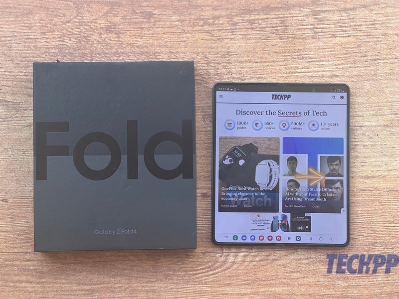 avaliação do samsung galaxy fold4