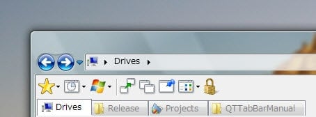qt tab bar