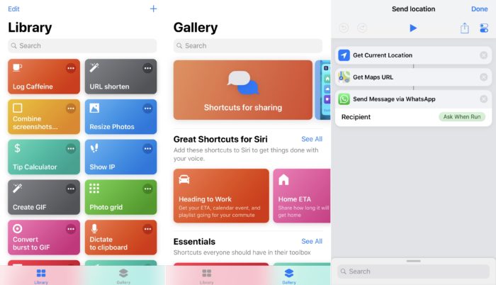application raccourcis sur ios : tout ce que vous devez savoir - application raccourcis e1538154611282