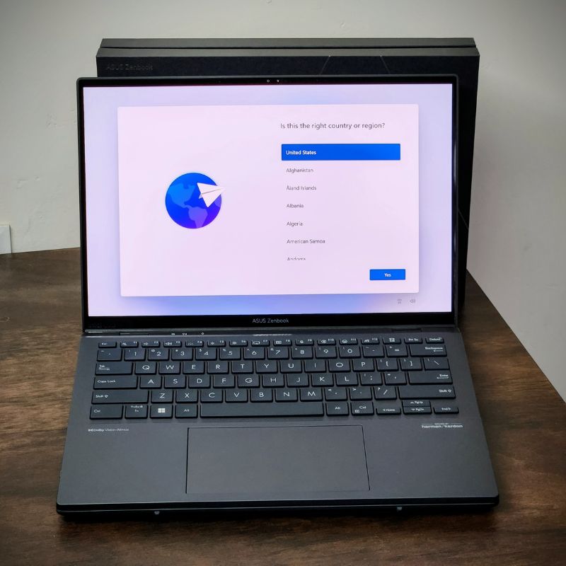windows 11 sur zenbook duo