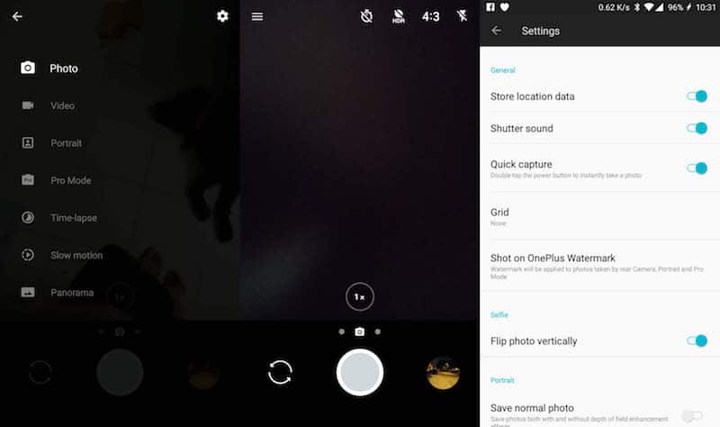 oneplus 5 camera review: inconsistently good! - op5 camera ui