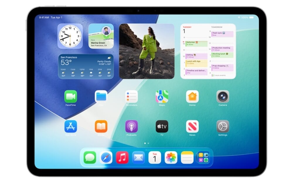 iPadOS 26 새로운 디자인