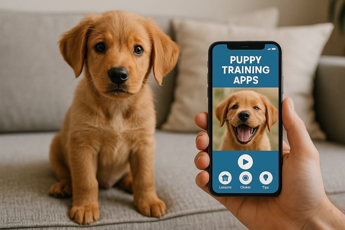 meilleures applications de dressage de chiots