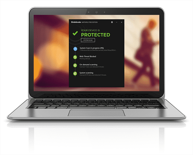 Bitdefender Antivirus 無料アンチウイルスソフトウェア