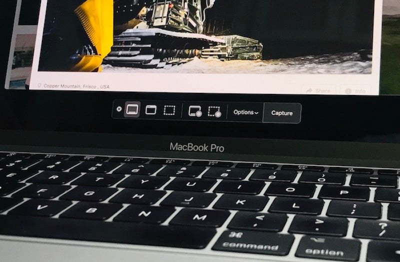 comment faire une capture d'écran sur un mac