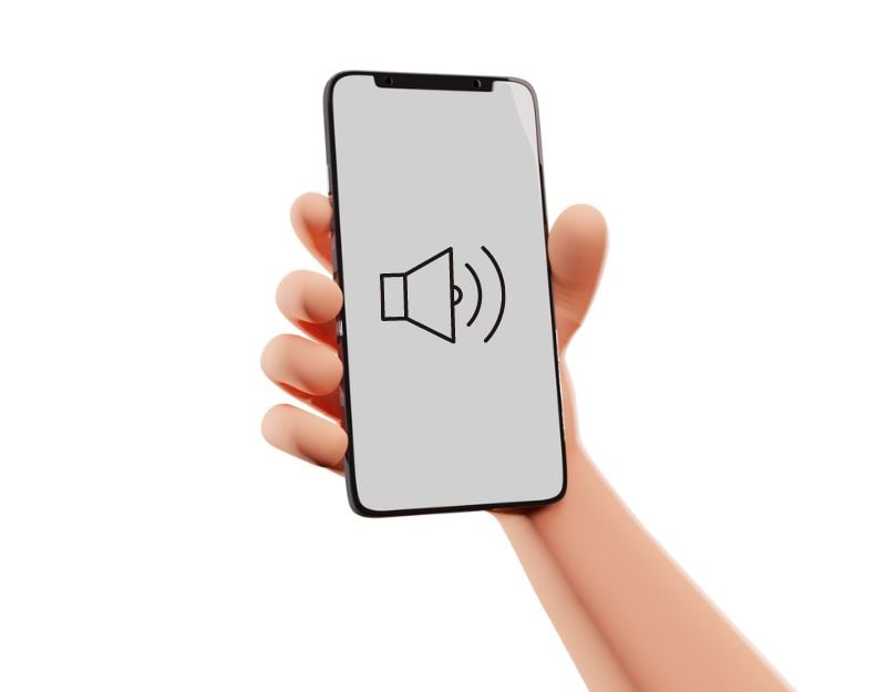 volume do iphone