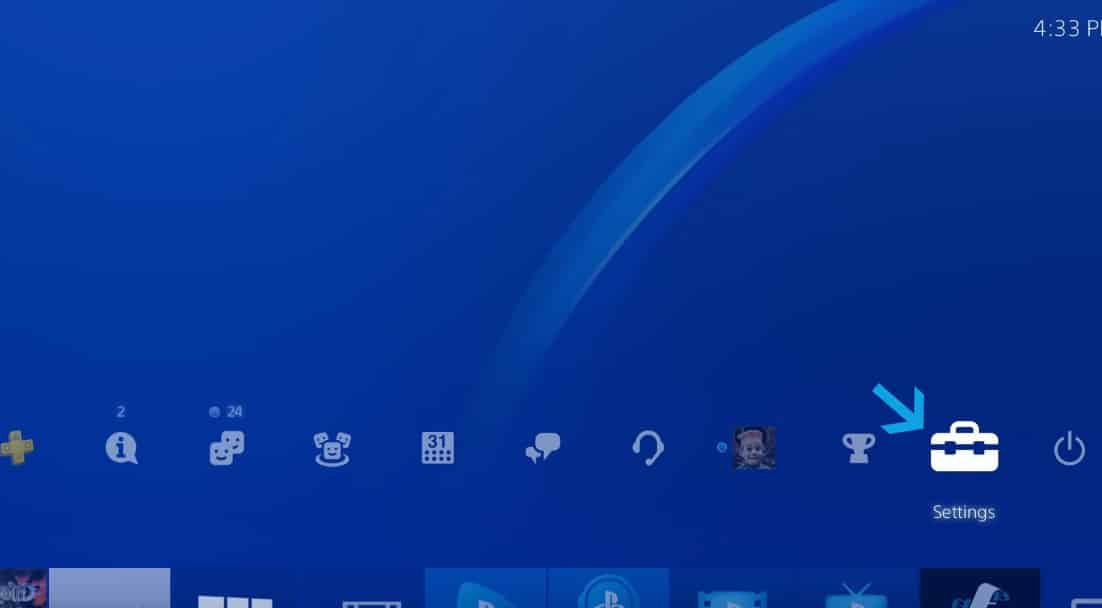 Изменить DNS на PS4