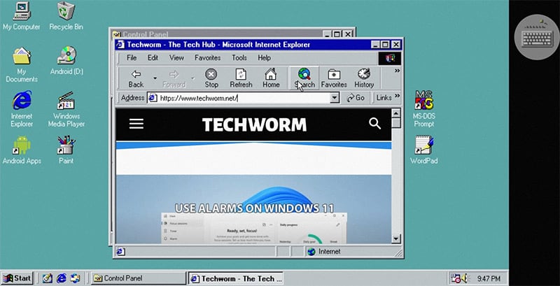 Windows 7エミュレーター