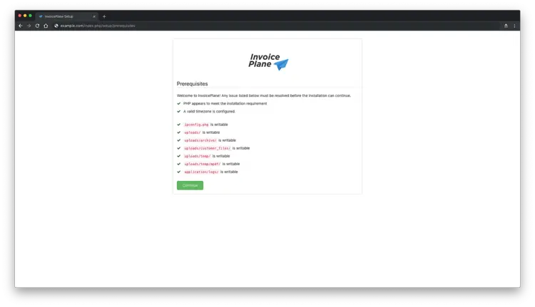 Vérifier les exigences système