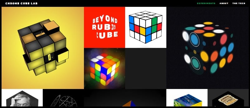 изображение главного экрана google chrome cub lab