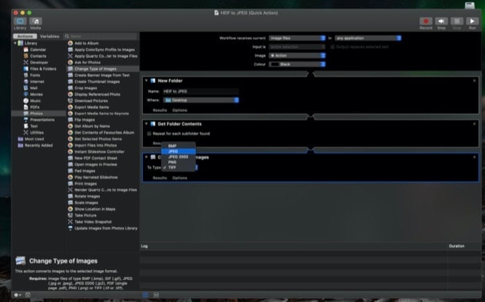 come convertire immagini heif in jpg su mac - crea un servizio per convertire immagini heif in jpeg 7
