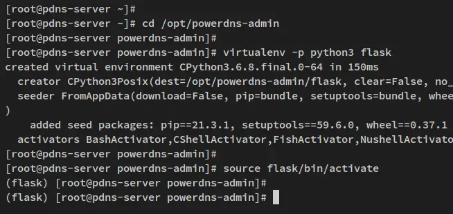 criar virtualenv
