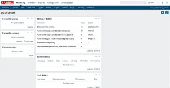 Zabbix-Dashboard