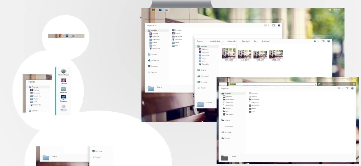 Прозрачная для Windows 7