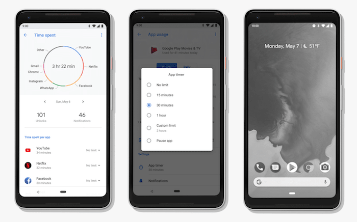 recensione di android pie: la prima fetta di ai - benessere digitale android pie