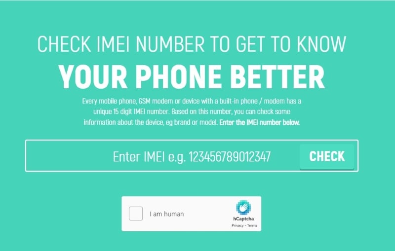 metodo 2: imei.info